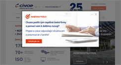 Desktop Screenshot of civop.cz