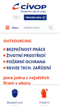 Mobile Screenshot of civop.cz